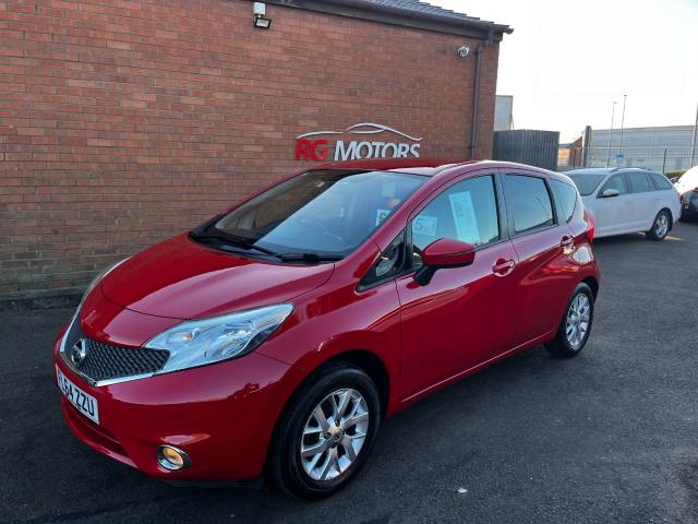 Nissan Note 1.2 Acenta Red 5dr MPV £20 TAX 60 MPG MPV Petrol Red