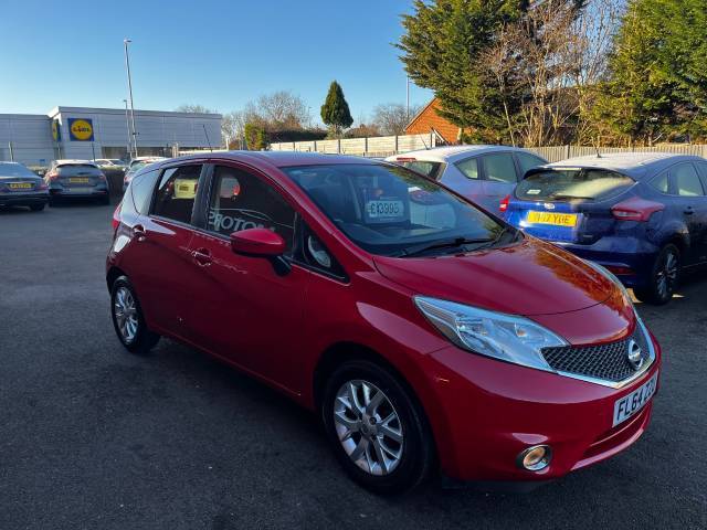 2014 Nissan Note 1.2 Acenta Red 5dr MPV £20 TAX 60 MPG