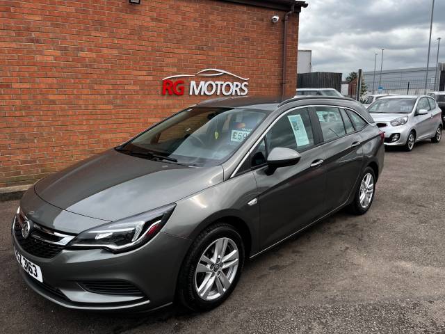 Vauxhall Astra [2017] 1.6 CDTi 16V ecoFLEX Tech Line Grey 5dr Estate Estate Diesel Grey