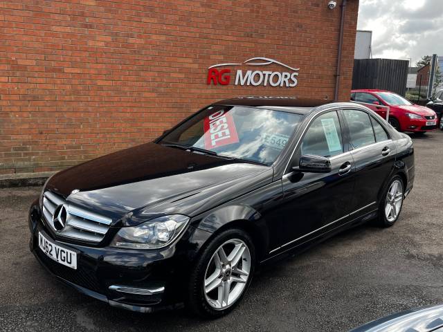 Mercedes-Benz C Class 2.1 C250 CDI BlueEFFICIENCY AMG Sport Black 4dr Saloon Saloon Diesel Black