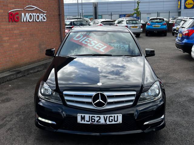 2013 Mercedes-Benz C Class 2.1 C250 CDI BlueEFFICIENCY AMG Sport Black 4dr Saloon