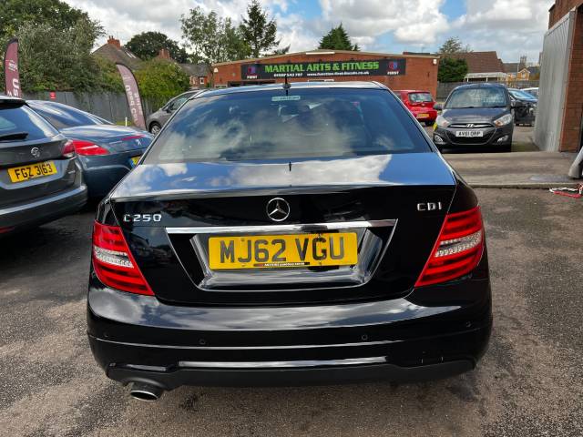 2013 Mercedes-Benz C Class 2.1 C250 CDI BlueEFFICIENCY AMG Sport Black 4dr Saloon