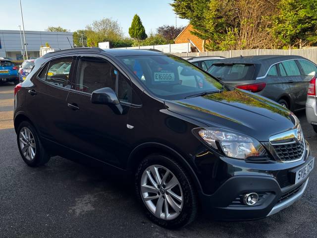 2016 Vauxhall Mokka 1.6 CDTi Tech Line [NAV] Black 5dr Hatch, £35 TAX, 65 MPG,