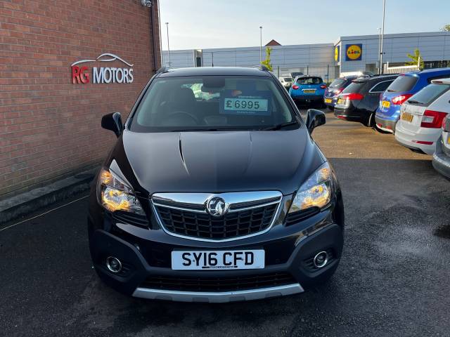 2016 Vauxhall Mokka 1.6 CDTi Tech Line [NAV] Black 5dr Hatch, £35 TAX, 65 MPG,