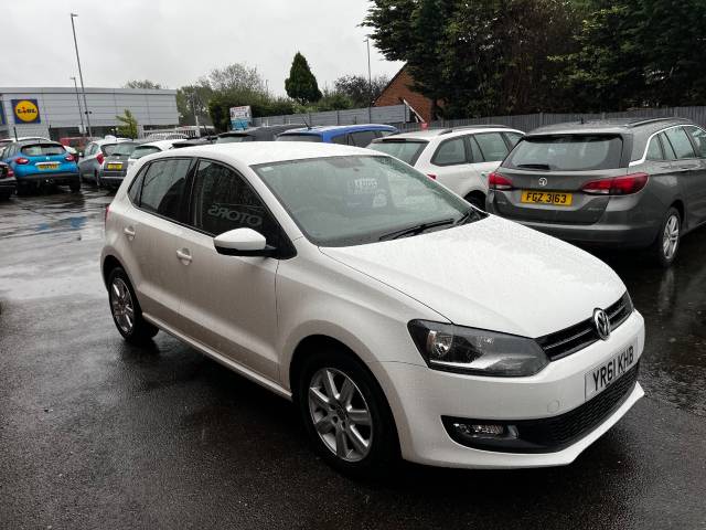 2011 Volkswagen Polo 1.2 60 Match White 5dr Hatch, Ideal 1st Car