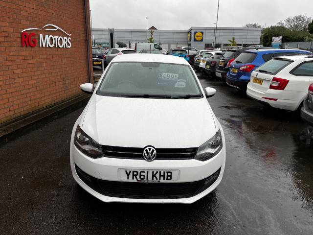 2011 Volkswagen Polo 1.2 60 Match White 5dr Hatch, Ideal 1st Car