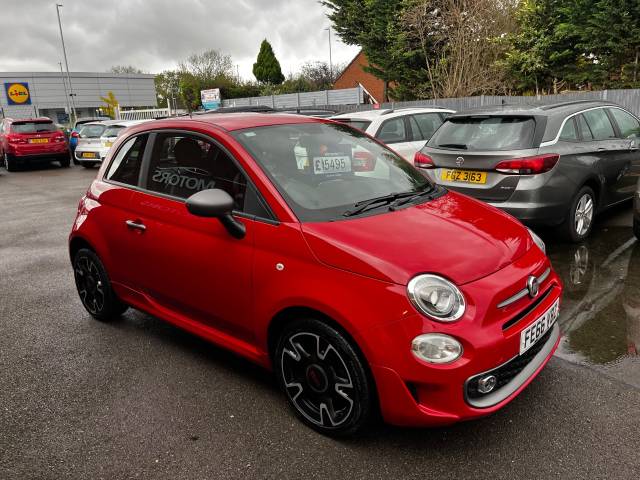 2016 Fiat 500 1.2 S Red 3dr Hatch, £30 TAX, 60 MPG, F.S.H. 1 OWNER