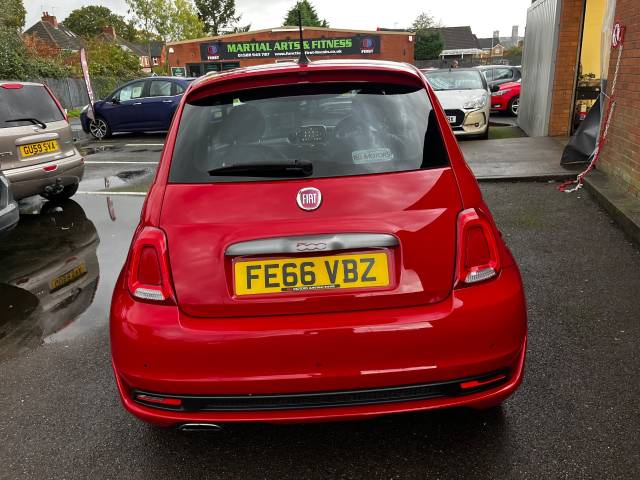 2016 Fiat 500 1.2 S Red 3dr Hatch, £30 TAX, 60 MPG, F.S.H. 1 OWNER