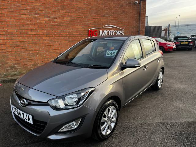 Hyundai i20 1.2 Active Grey 5dr Hatch, Ideal 1st Car, Low Miles 60k Hatchback Petrol Grey