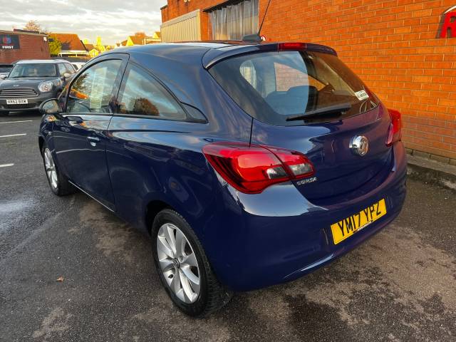 2017 Vauxhall Corsa 1.4 [75] ecoFLEX Energy [AC] Blue 3dr Hatch