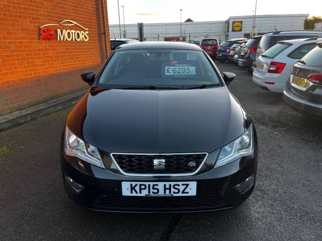 2015 SEAT Leon 2.0 TDI FR Black 5dr Hatch, £20 TAX, 68 MPG