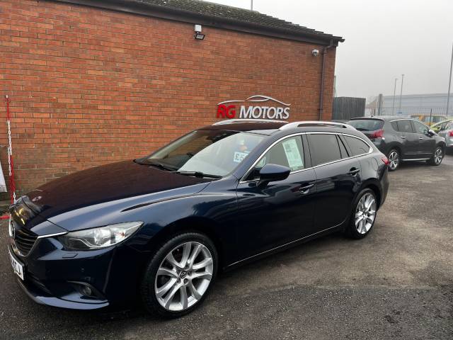 Mazda 6 2.2d Sport Nav Blue 5dr Estate, Great Spec, 1 Owner, Estate Diesel Blue