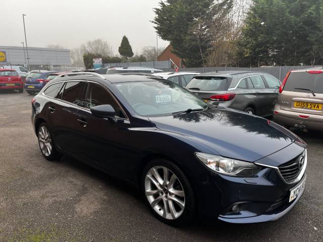 2014 Mazda 6 2.2d Sport Nav Blue 5dr Estate, Great Spec, 1 Owner,