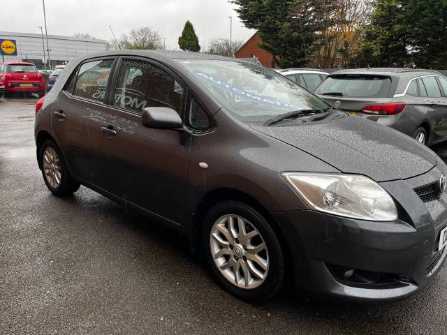 2008 Toyota Auris 1.6 VVTi T3 auto Grey 5dr Hatch, Low Miles Just 50k