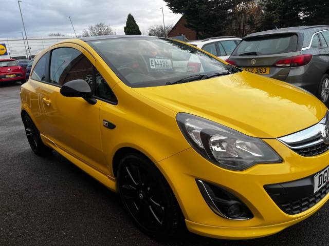 2014 Vauxhall Corsa 1.2 Limited Edition Yellow 3dr Hatch, Ideal 1st Car