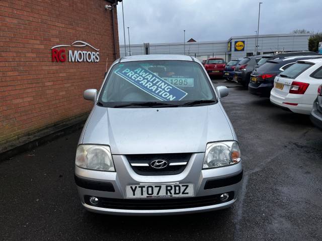 2007 Hyundai Amica 1.1 CDX Silver 5dr Hatch, 1 Owner, 30k Miles,