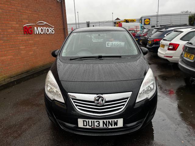 2013 Vauxhall Meriva 1.4T 16V [140] SE Black 5dr MPV, NICE SPEC