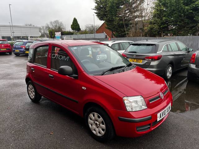 2010 Fiat Panda 1.2 Dynamic ECO Red 5dr Hatch, £35 TAX, 56 MPG F.S.H