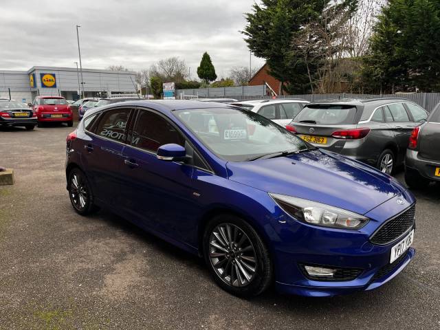 2017 Ford Focus 1.0 EcoBoost 125 ST-Line Blue 5dr Hatch