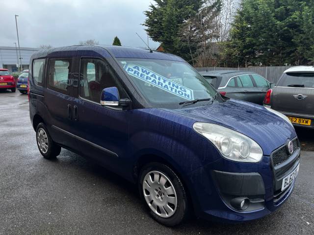 2013 Fiat Doblo 1.6 Multijet 105 MyLife Blue 5dr MPV 1 Owner, FMBSH