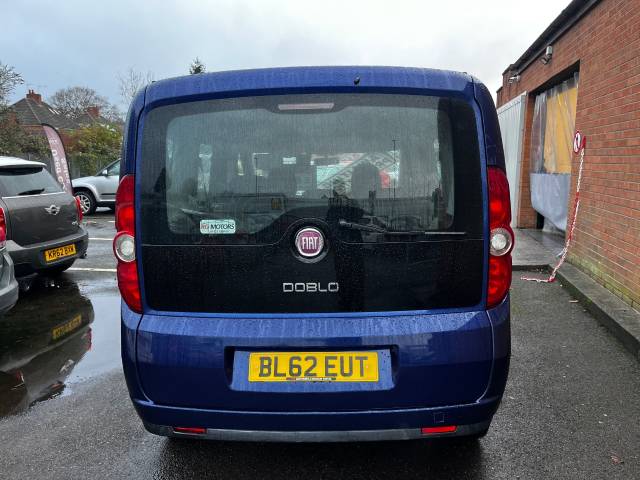 2013 Fiat Doblo 1.6 Multijet 105 MyLife Blue 5dr MPV 1 Owner, FMBSH