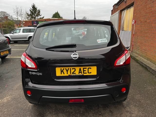 2012 Nissan Qashqai 1.6 [117] Acenta Black 5dr Hatch, FULL SERVICE HISTORY