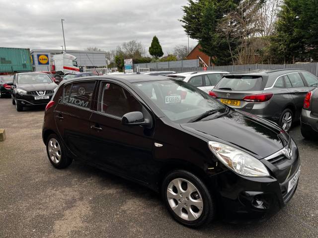 2011 Hyundai i20 1.2 Comfort Black 5dr Hatch, 1 Owner, 50k Miles,