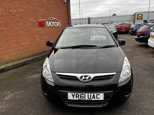 2011 Hyundai i20 1.2 Comfort Black 5dr Hatch, 1 Owner, 50k Miles,