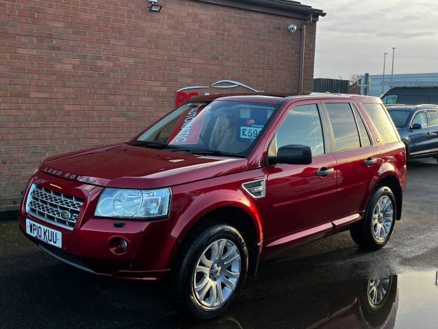 Land Rover Freelander 2.2 Td4 HSE Red 5dr Auto 4-Wheel Drive Estate Diesel Red