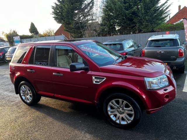 2010 Land Rover Freelander 2.2 Td4 HSE Red 5dr Auto 4-Wheel Drive