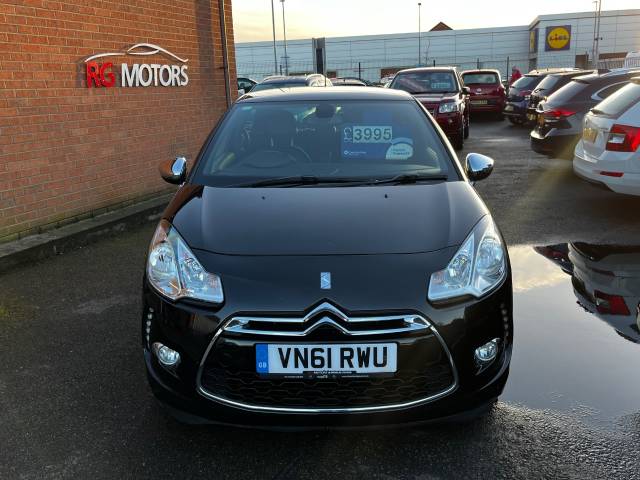 2012 Citroen DS3 1.6 e-HDi 110 Airdream DSport Plus Black 3dr Hatch