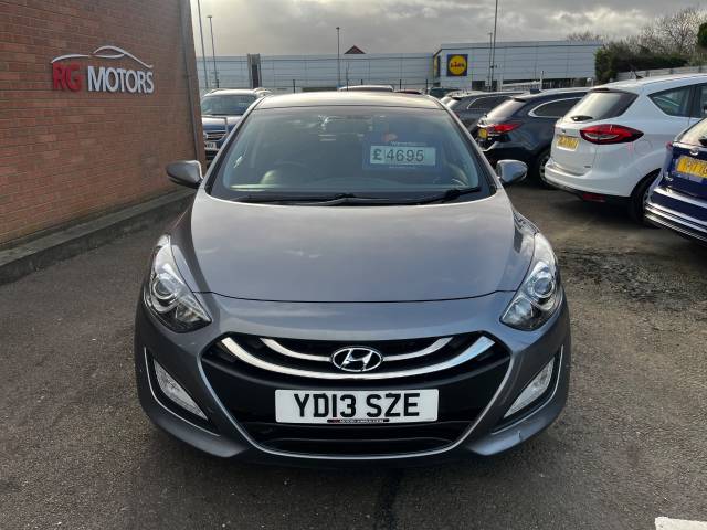 2013 Hyundai i30 1.6 CRDi [128] Blue Drive Style Grey 5dr Hatch