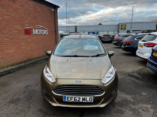 2012 Ford Fiesta 1.0 EcoBoost Zetec Brown 3dr Hatch, £0 TAX F.S.H.