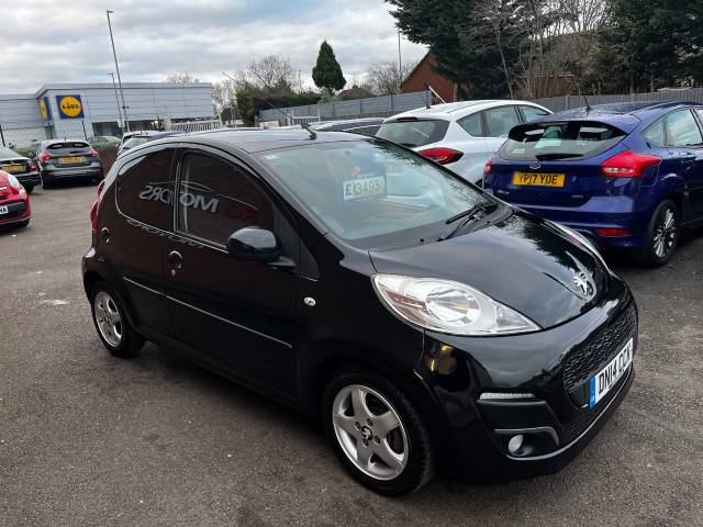 2014 Peugeot 107 1.0 Allure Black 5dr Hatch, £0 TAX, 66 MPG