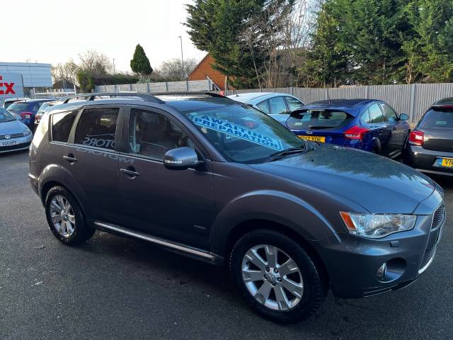 2012 Mitsubishi Outlander 2.2 DI-D GX4 Grey 5dr Estate, F.S.H, 7 SEATS