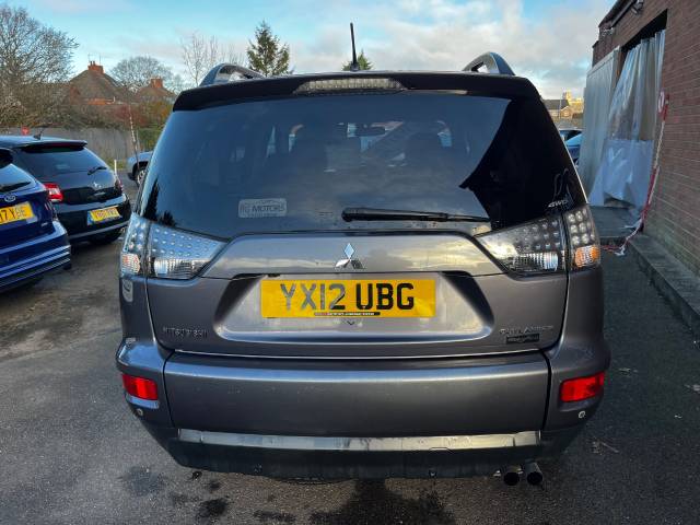 2012 Mitsubishi Outlander 2.2 DI-D GX4 Grey 5dr Estate, F.S.H, 7 SEATS