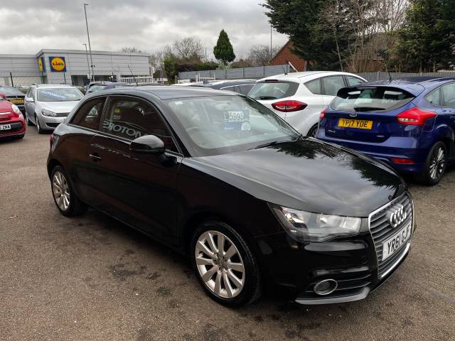 2011 Audi A1 1.6 TDI Sport Black 3dr Hatch, 30 TAX 75 MPG