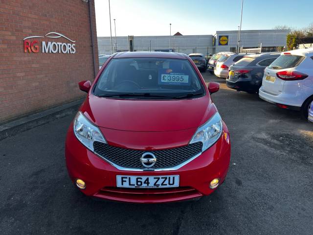 2014 Nissan Note 1.2 Acenta Red 5dr MPV £20 TAX 60 MPG