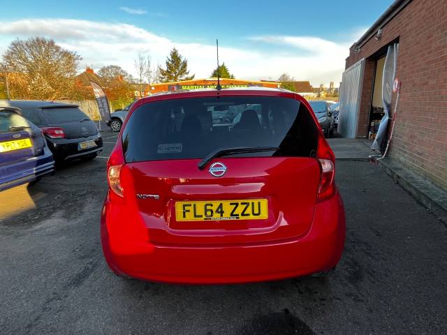 2014 Nissan Note 1.2 Acenta Red 5dr MPV £20 TAX 60 MPG