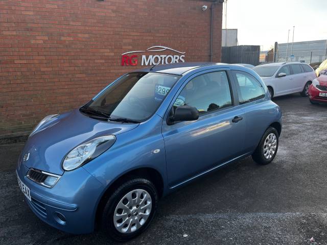 Nissan Micra 1.2 80 Visia Blue 3dr Hatch, Hatchback Petrol Blue