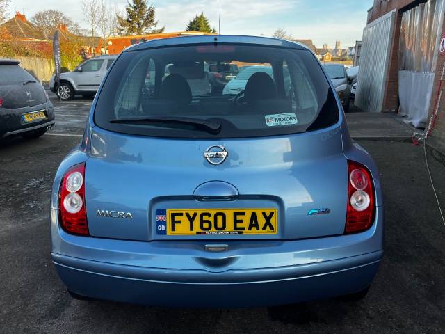 2010 Nissan Micra 1.2 80 Visia Blue 3dr Hatch,