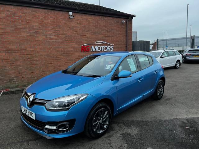 Renault Megane 1.5 dCi Dynamique TomTom Energy Blue 5dr Hatchback Diesel Blue