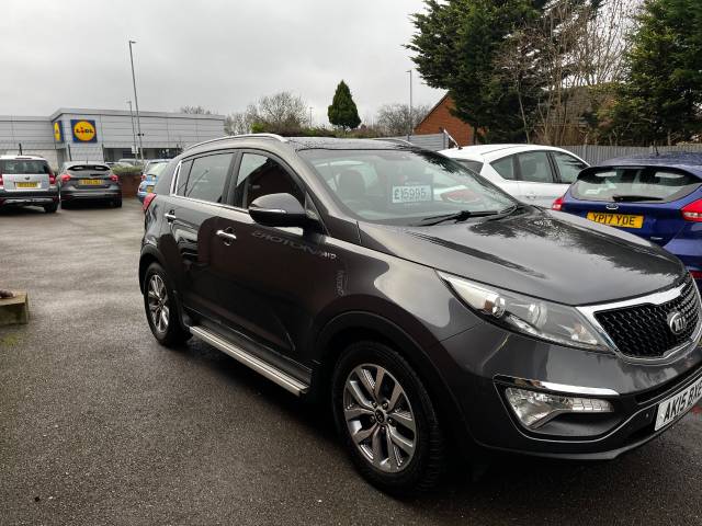 2015 Kia Sportage 2.0 CRDi KX-2 Silver 5dr Estate