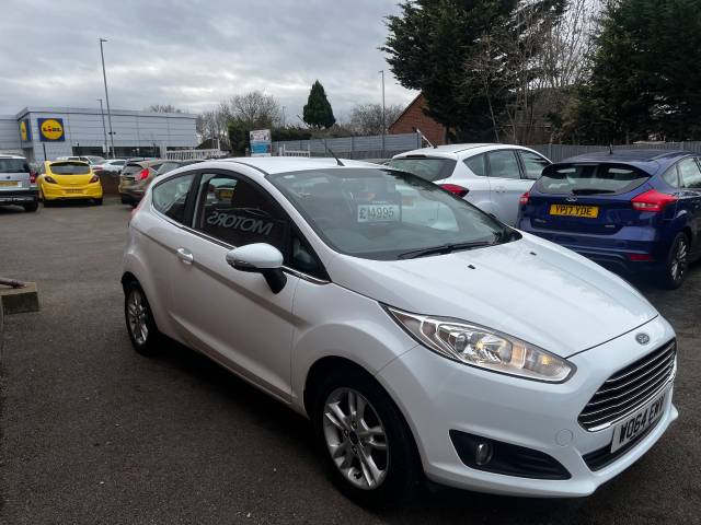 2015 Ford Fiesta 1.25 82 Zetec White 3dr Hatch