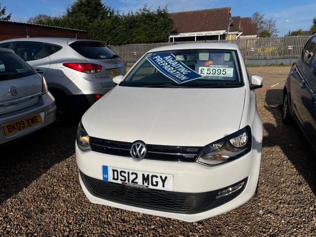 2012 Volkswagen Polo 1.2 TDI Match White 3dr Hatch