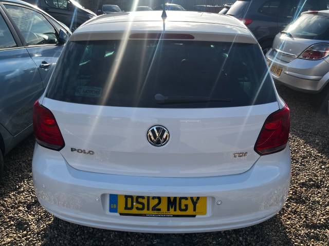 2012 Volkswagen Polo 1.2 TDI Match White 3dr Hatch