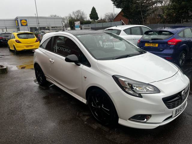 2015 Vauxhall Corsa 1.4 16v LTD EDITION WHITE 3dr HATCH