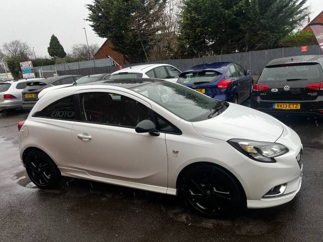 2015 Vauxhall Corsa 1.4 16v LTD EDITION WHITE 3dr HATCH