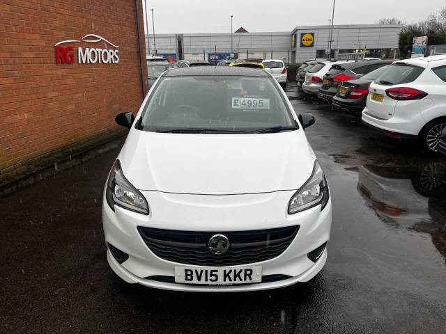 2015 Vauxhall Corsa 1.4 16v LTD EDITION WHITE 3dr HATCH