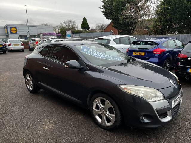 2010 Renault Megane 1.6 16V 110 Dynamique TomTom Grey 3dr Coupe